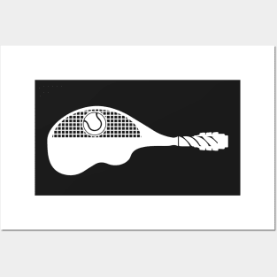 Tennis Guitar Posters and Art